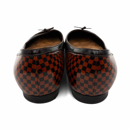 Louis Vuitton Checkered Flats - Women's 35.5