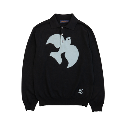 Louis Vuitton 'Virgil Homage Dove' Polo - Men's S