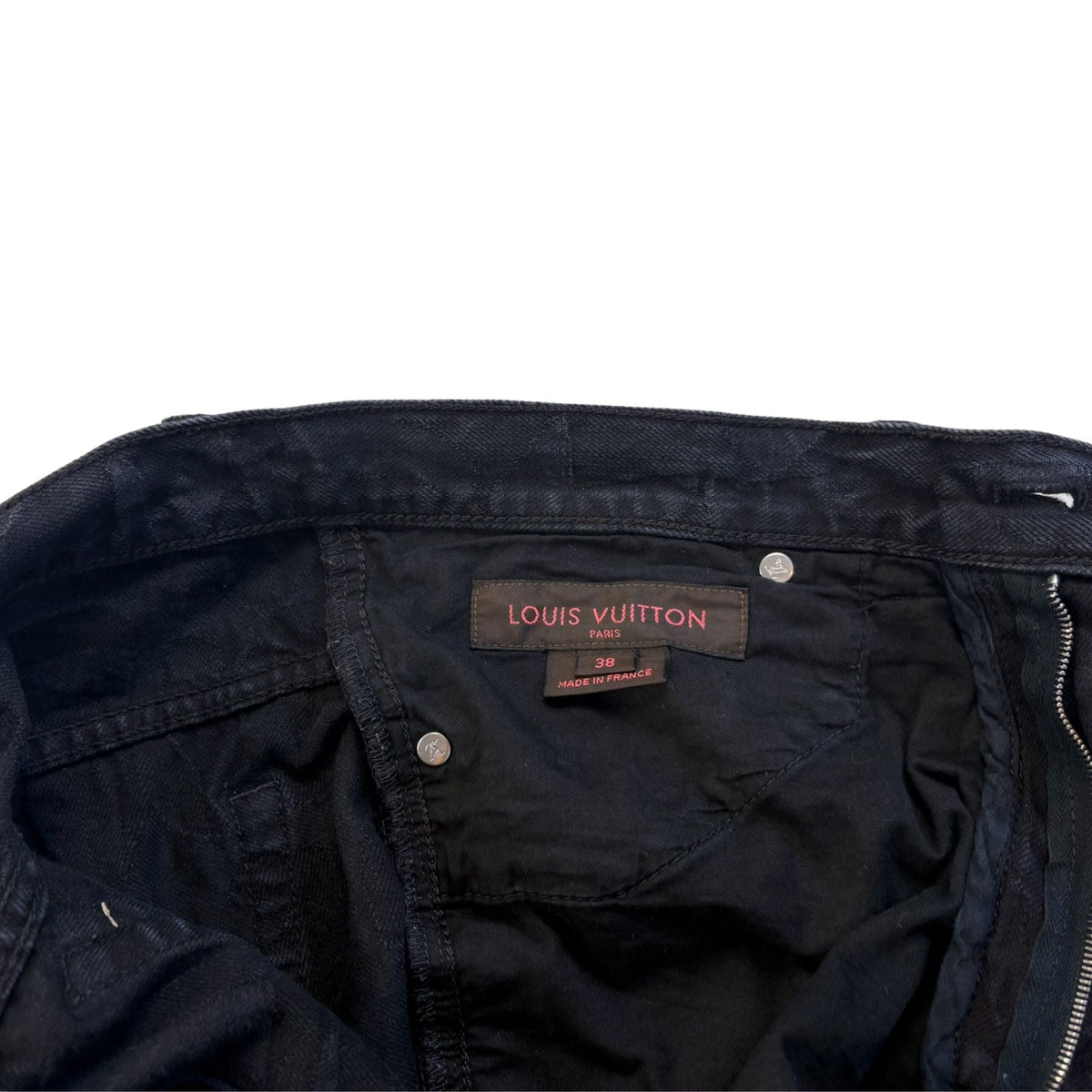 Louis Vuitton x Stephen Sprouse '2008 Graffiti Monogram' Jeans - Women's 38