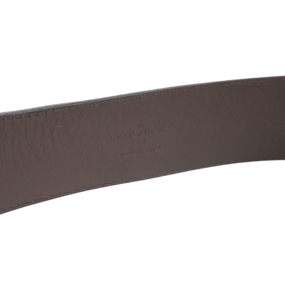Louis Vuitton 'Damier Ebene' Belt - 90/36