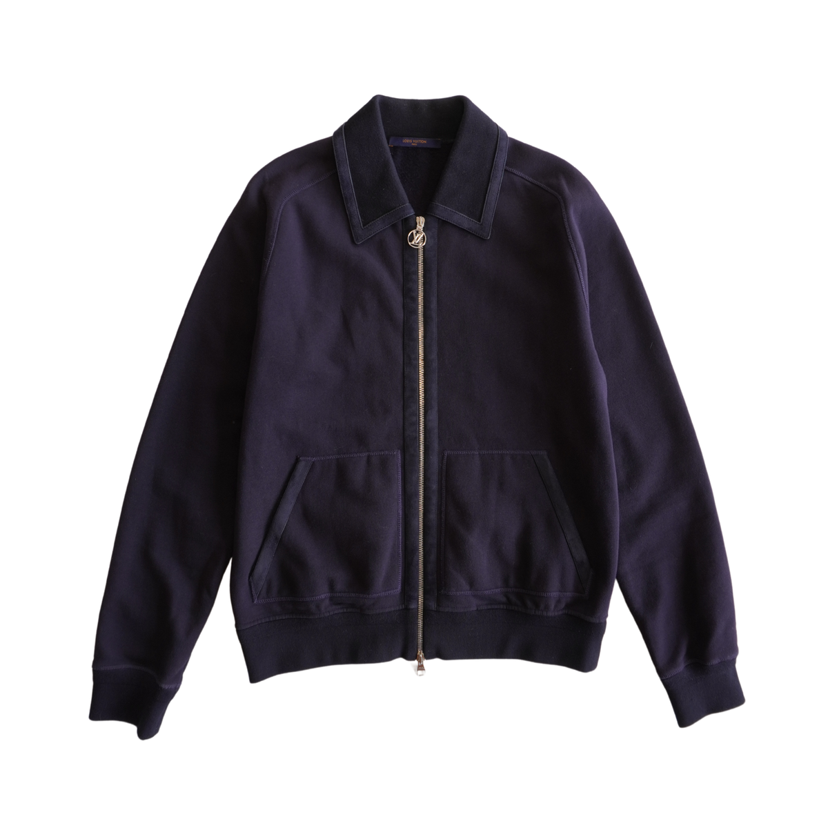 Louis Vuitton 'M100' Zip Up Sweater - Men's L