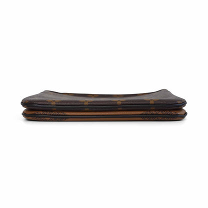 Louis Vuitton 'Reverse Monogram Double Zip Pochette' Pouch