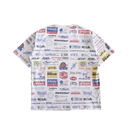 Louis Vuitton 'Logomania' T-Shirt - Men's 5L