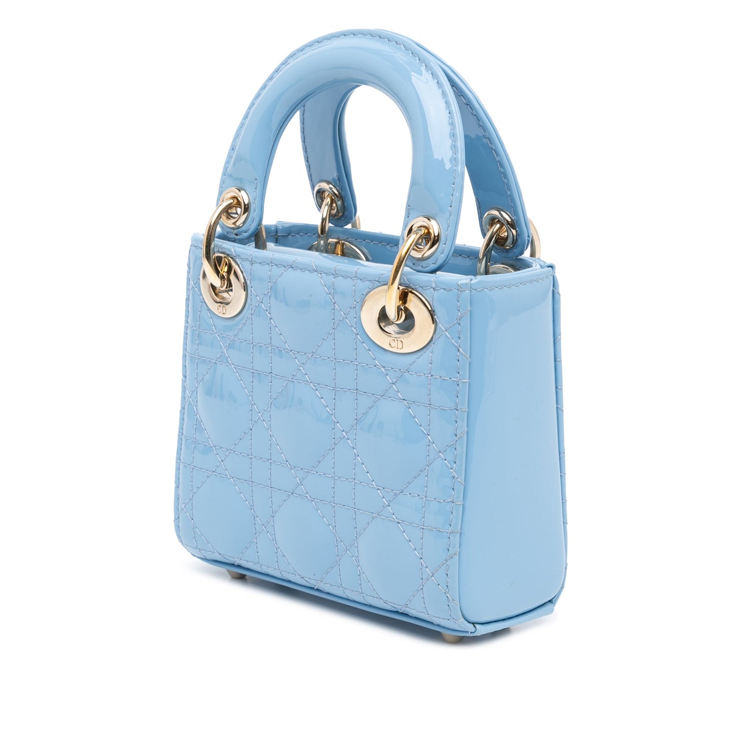 Micro Patent Cannage Lady Dior