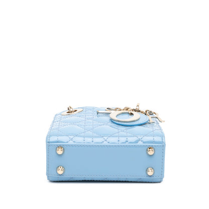 Micro Patent Cannage Lady Dior