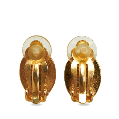 Chanel CC Clip-on Earrings Costume Earrings