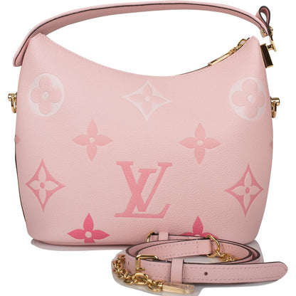 Louis Vuitton Rosebud By The Pool Empreinte Giant Monogram Marshmallow Hobo Bag