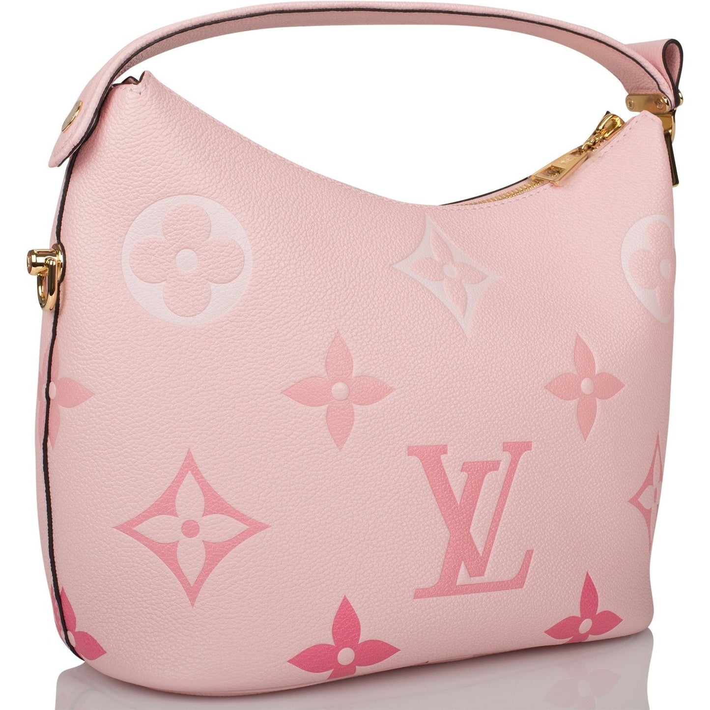 Louis Vuitton Rosebud By The Pool Empreinte Giant Monogram Marshmallow Hobo Bag