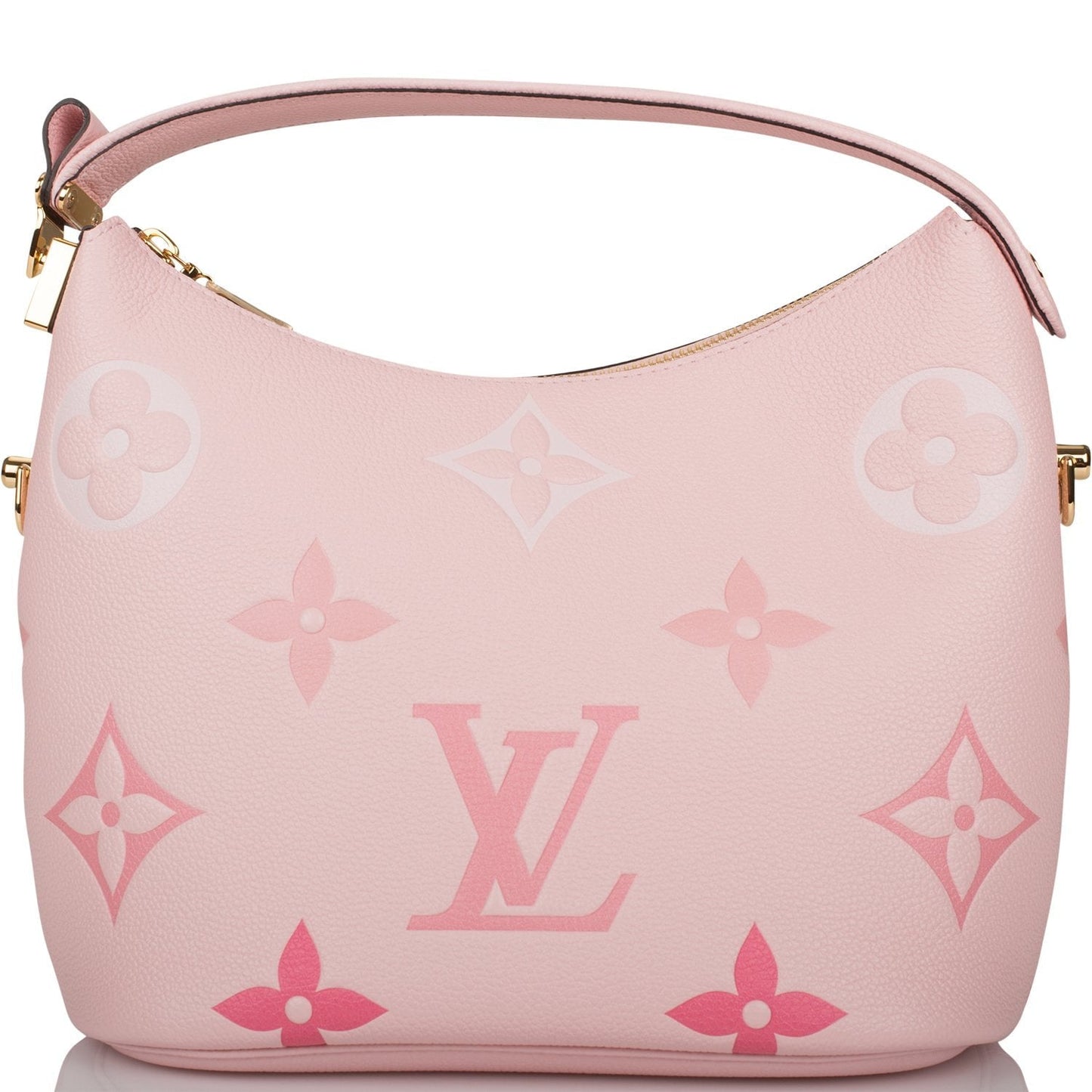 Louis Vuitton Rosebud By The Pool Empreinte Giant Monogram Marshmallow Hobo Bag