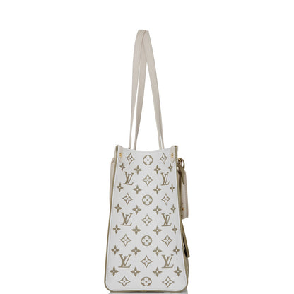 Louis Vuitton Spring in the City Khaki and Beige Empreinte OnTheGo MM