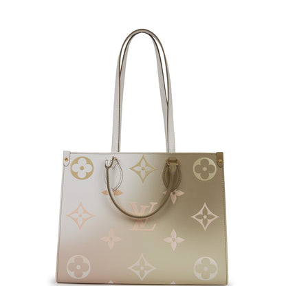 Louis Vuitton Spring in the City Sunset Monogram OnTheGo MM