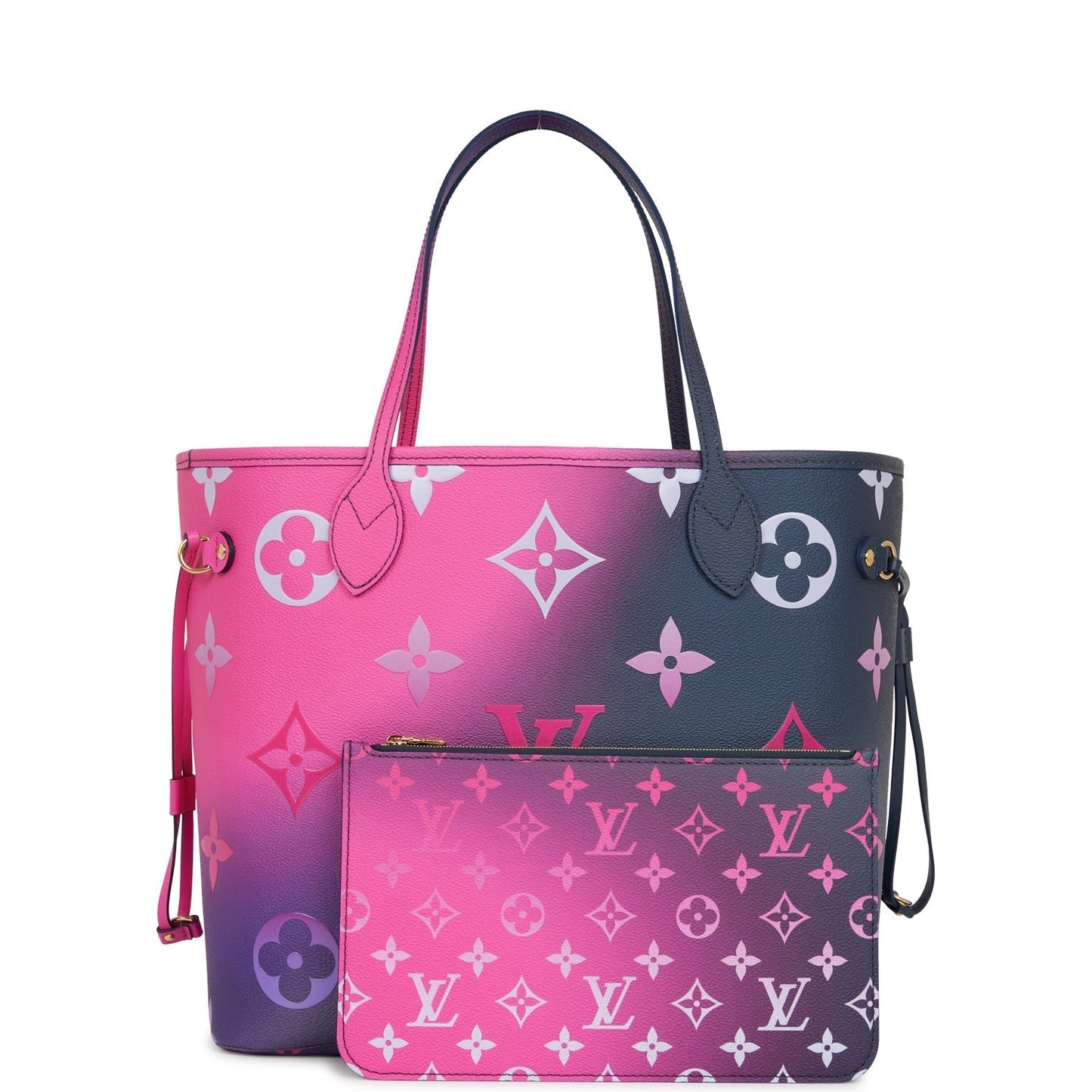 Louis Vuitton Spring in the City Midnight Fuchsia Monogram Neverfull MM