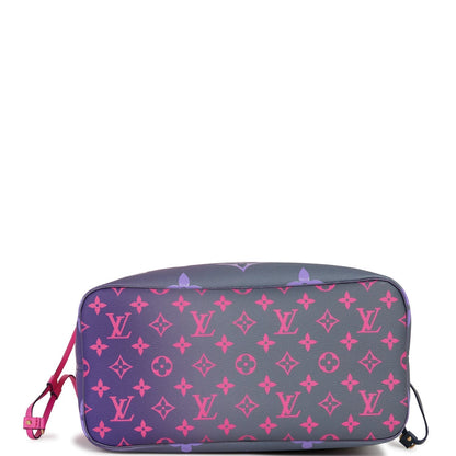 Louis Vuitton Spring in the City Midnight Fuchsia Monogram Neverfull MM