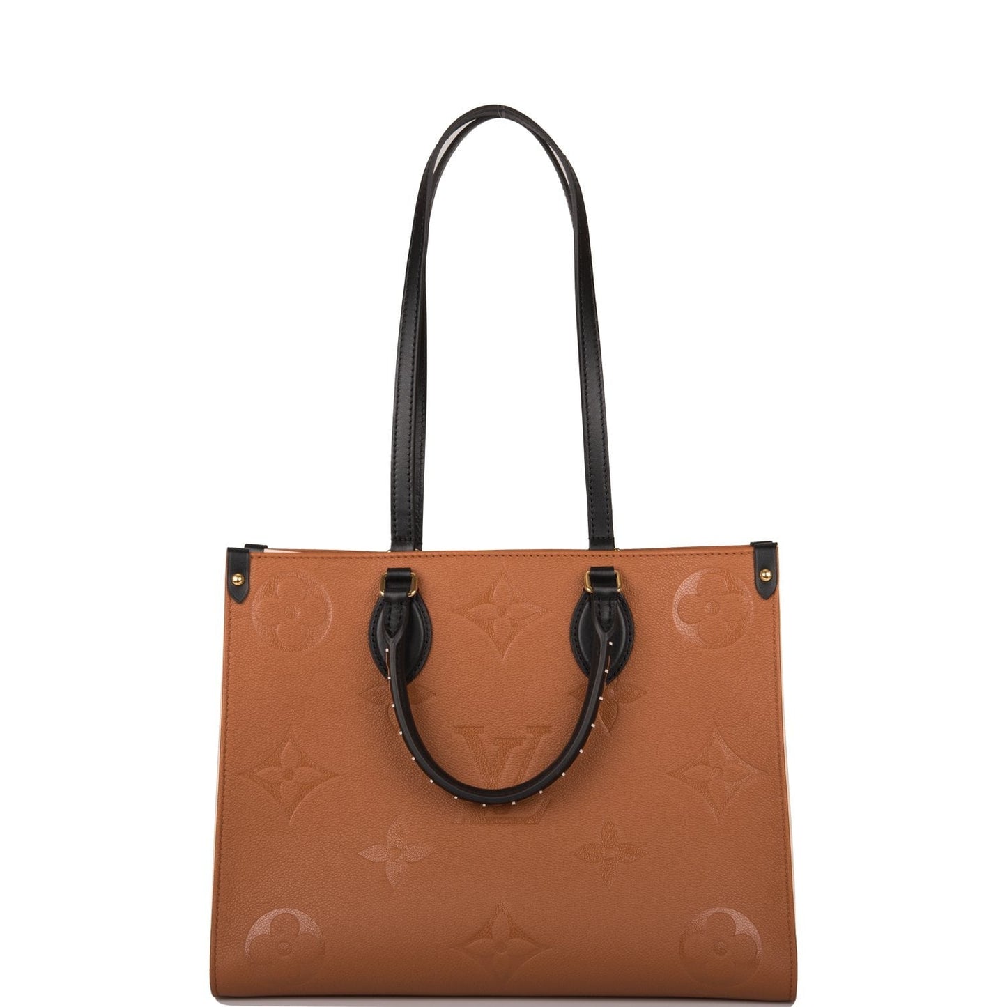 Louis Vuitton Caramel Wild At Heart Empreinte Giant Monogram OnTheGo MM