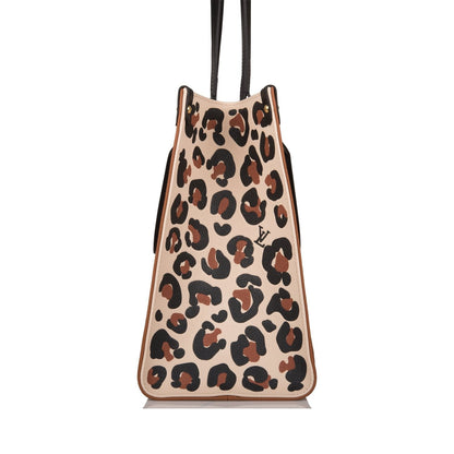 Louis Vuitton Caramel Wild At Heart Empreinte Giant Monogram OnTheGo MM
