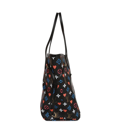Louis Vuitton Black Game On Neverfull MM