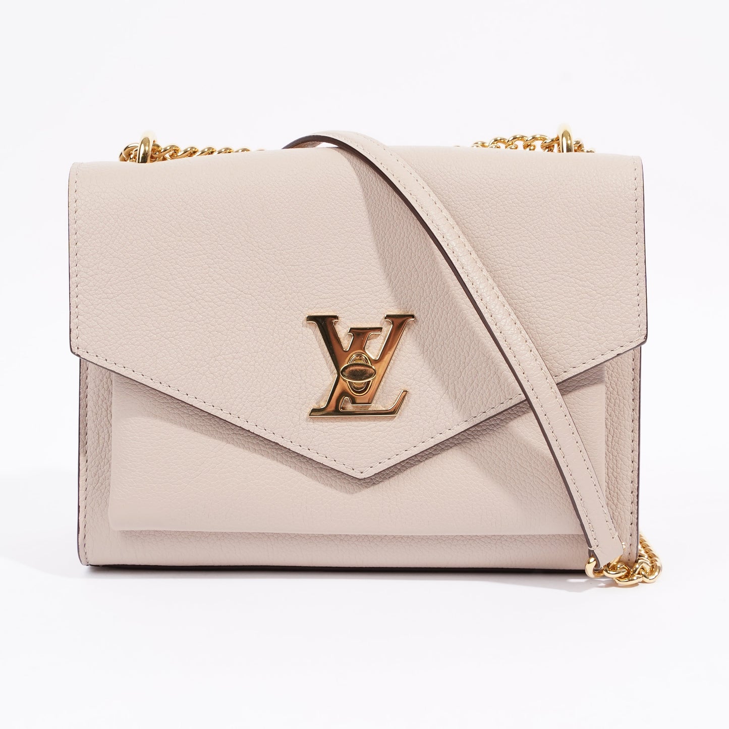 Louis Vuitton Mylockme Greige Beige Canvas One Size