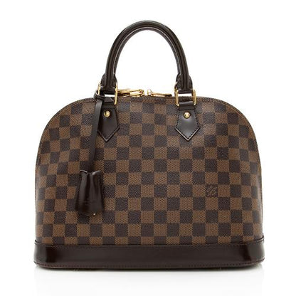 LOUIS VUITTON DAMIER EBENE ALMA PM