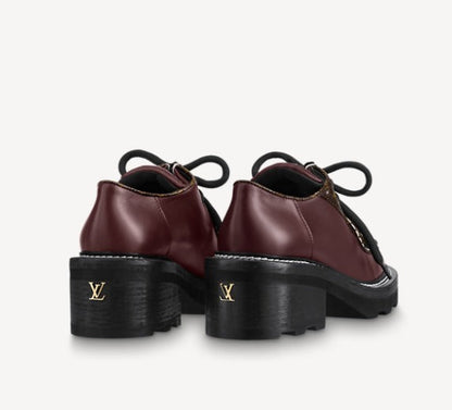 LOUIS VUITTON BEAUBOURG PLATFORM DERBY SHOES