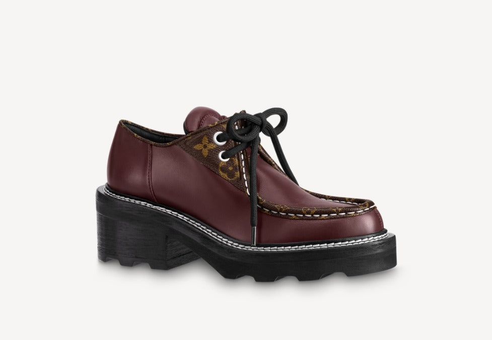 LOUIS VUITTON BEAUBOURG PLATFORM DERBY SHOES