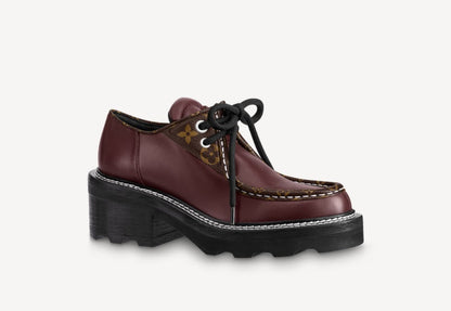 LOUIS VUITTON BEAUBOURG PLATFORM DERBY SHOES
