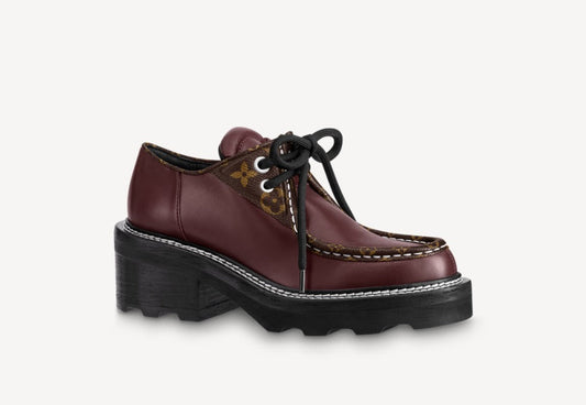 LOUIS VUITTON BEAUBOURG PLATFORM DERBY SHOES