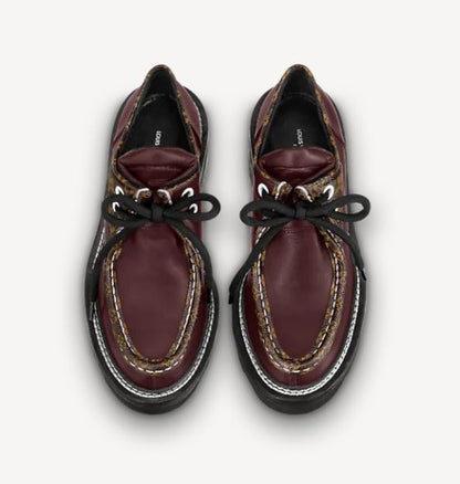 LOUIS VUITTON BEAUBOURG PLATFORM DERBY SHOES