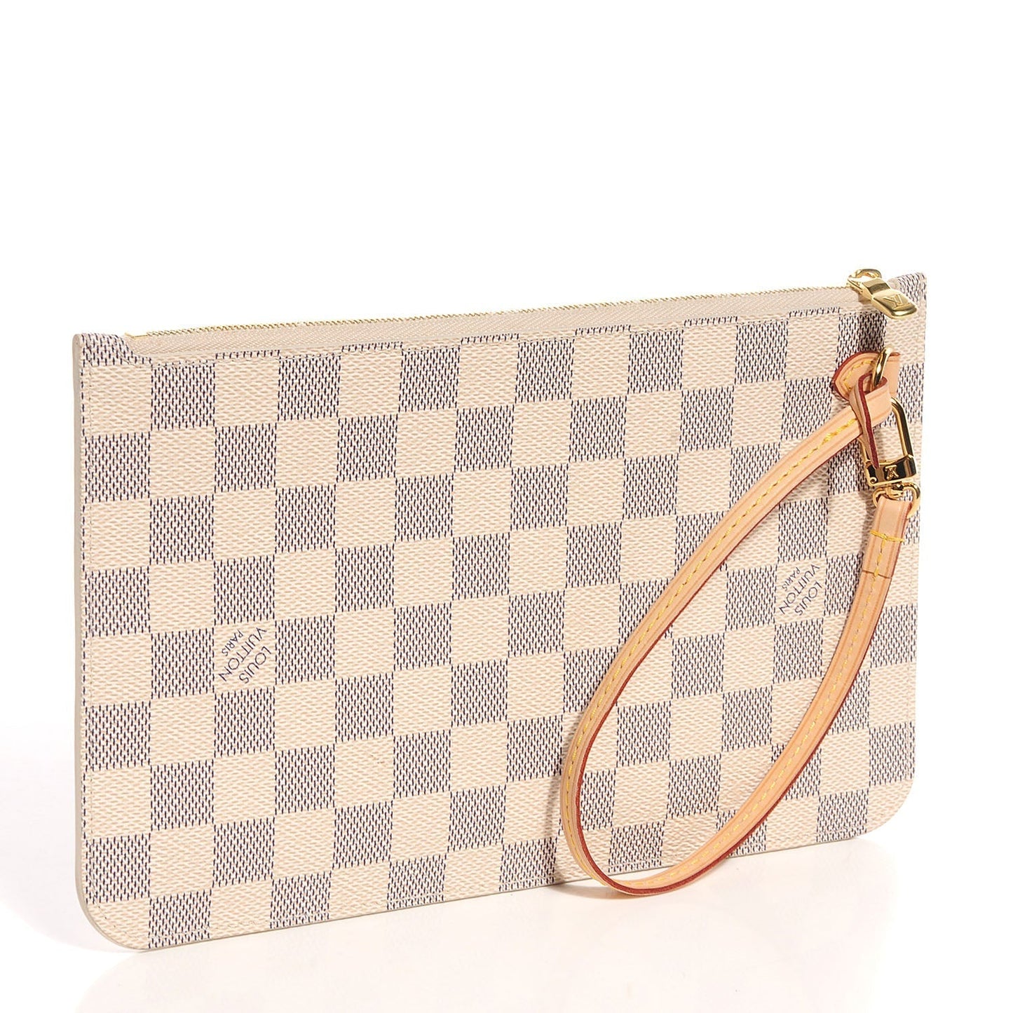 LOUIS VUITTON Damier Azur Neverfull MM GM Pochette