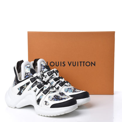 Louis Vuitton Flower Printed Monogram Archlight Sneakers