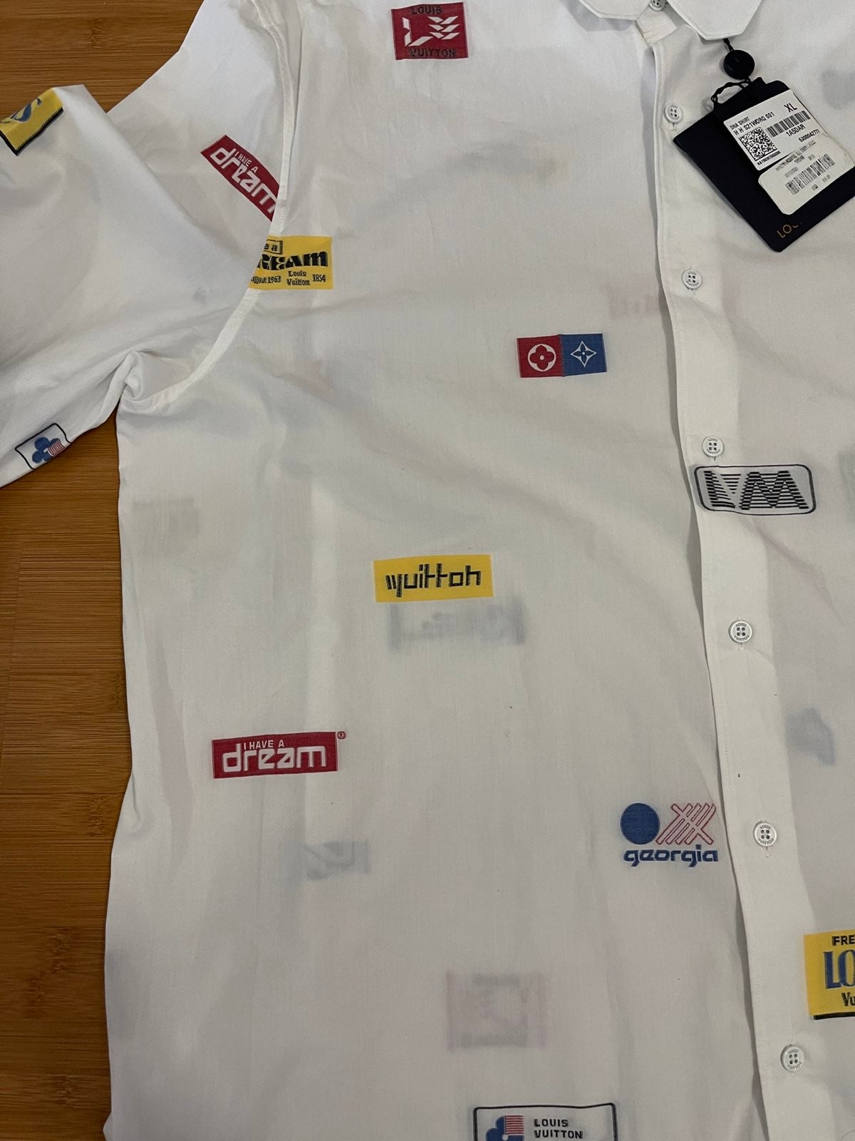 Louis Vuitton Men's DNA Button Down Shirt