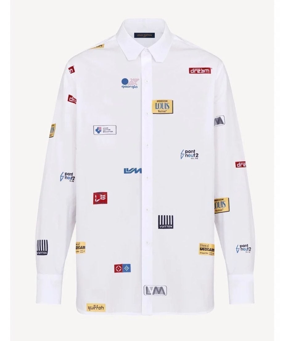 Louis Vuitton Men's DNA Button Down Shirt