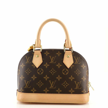 LOUIS VUITTON Monogram Canvas Mini Alma BB Bag