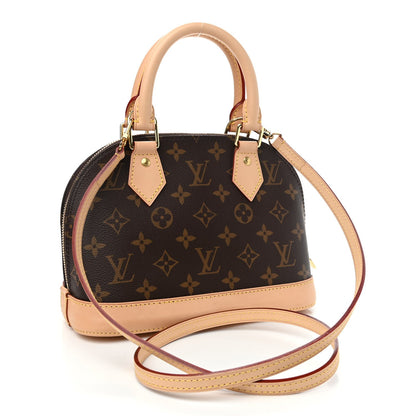 LOUIS VUITTON Monogram Canvas Mini Alma BB Bag
