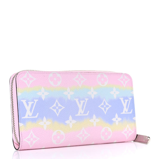 LOUIS VUITTON Monogram Escale Zippy Wallet Pastel