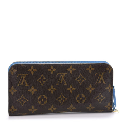 LOUIS VUITTON Monogram Insolite Wallet Blue