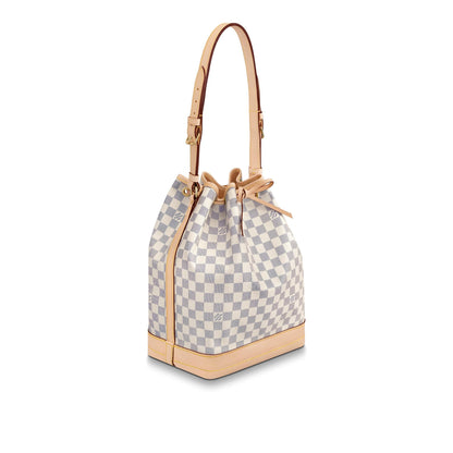 LOUIS VUITTON NOÉ DAMIER AZUR BAG