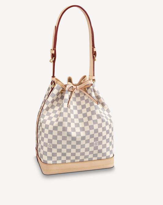 LOUIS VUITTON NOÉ DAMIER AZUR BAG