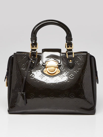 Louis Vuitton Bronze Monogram Vernis Melrose Avenue Bag