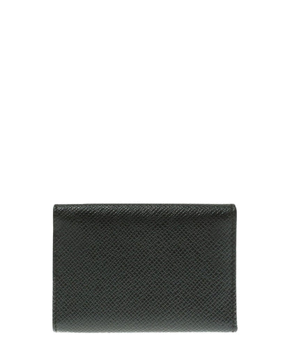 Taiga Leather Key Holder Black