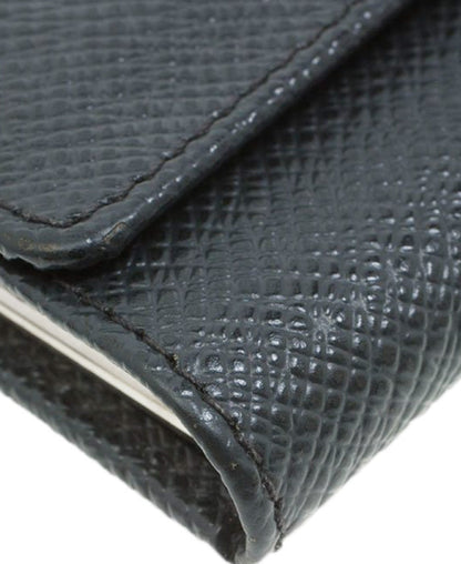 Taiga Leather Key Holder Black