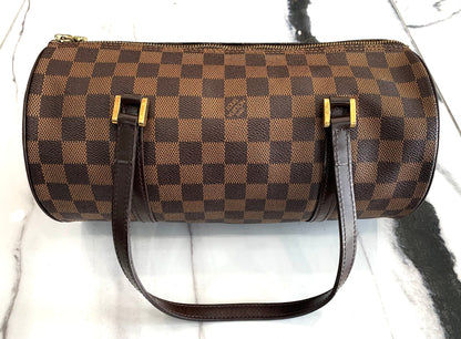LOUIS VUITTON DAMIER EBENE PAPILLON 26