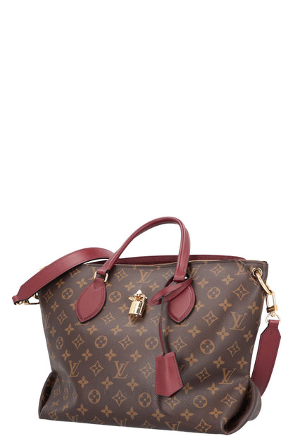 LOUIS VUITTON Flower Zipped Tote MM Bag MNG