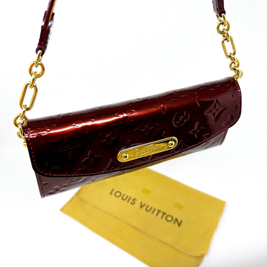 Louis Vuitton Sunset Boulevard Handbag Monogram Vernis