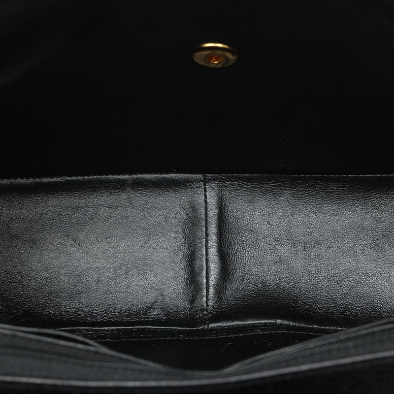 Chanel CC Caviar Vertical Quilted Single Flap Bag Leather Shoulder Bag in Good condition