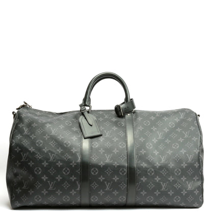 Louis Vuitton 55 Bandouliere Eclipse Monogram Duffle