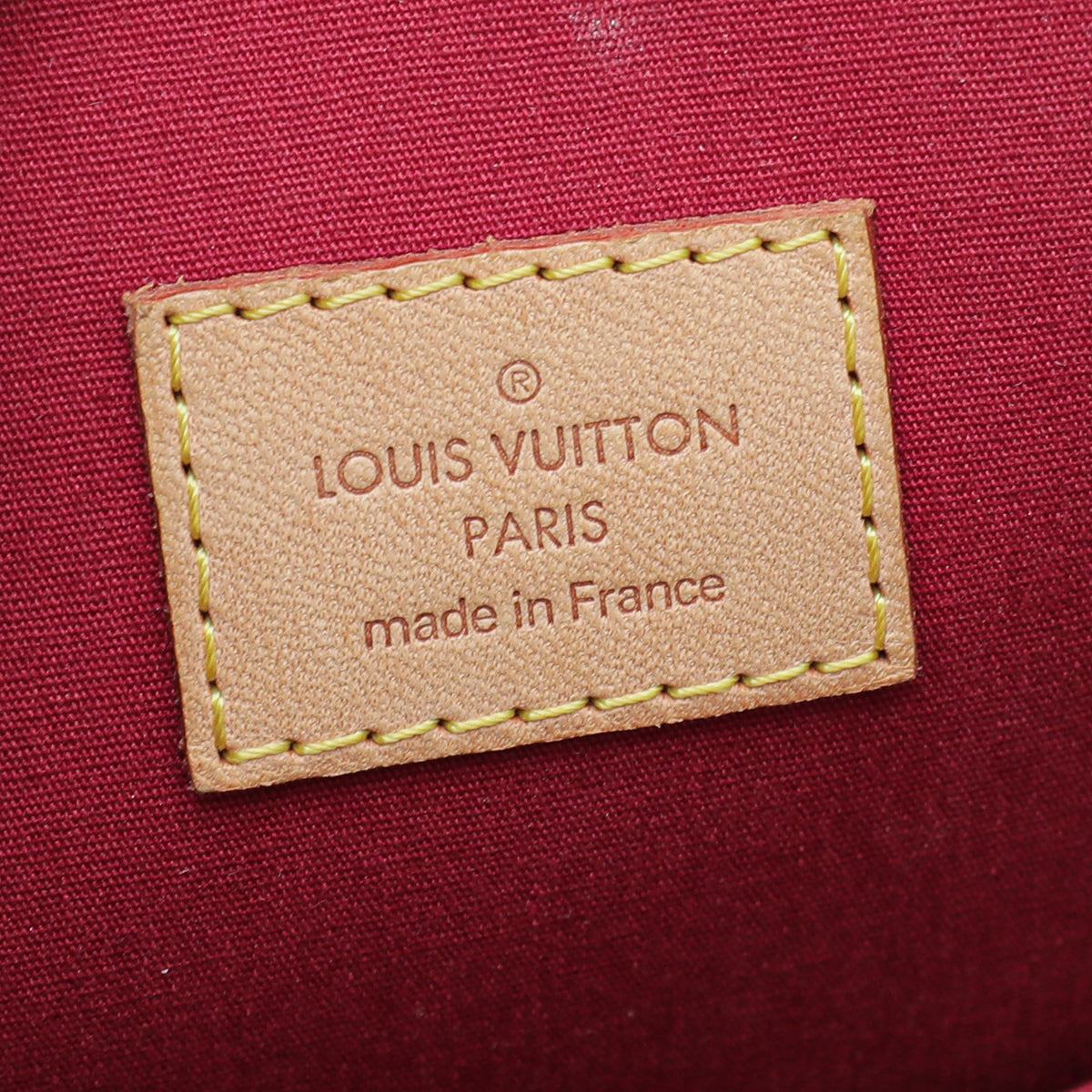 Louis Vuitton Pomme D'Amour Monogram Vernis Alma GM Bag