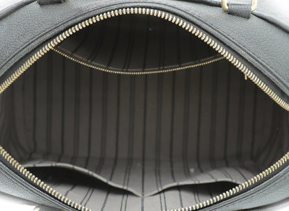 Louis Vuitton Noir Monogram Empreinte Speedy 25 Bag