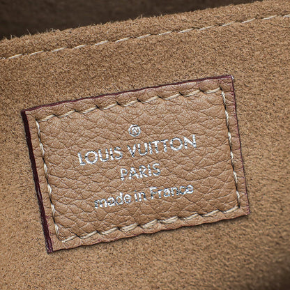 Louis Vuitton Taupe Glace Mylockme Satchel Top Handle Bag