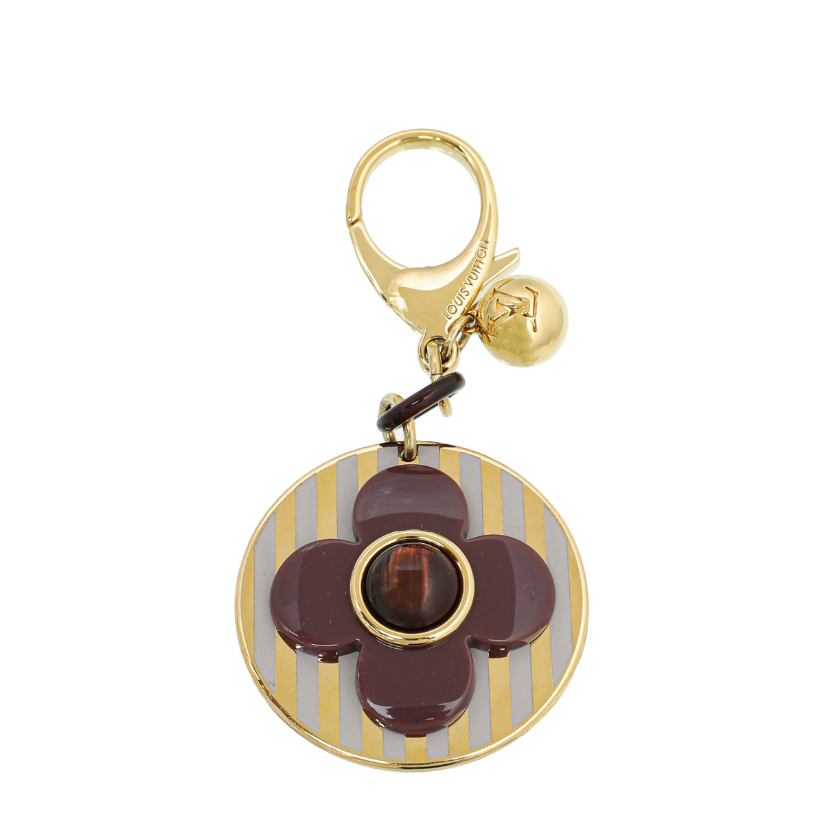 Louis Vuitton Purple Rayures Bag Charm