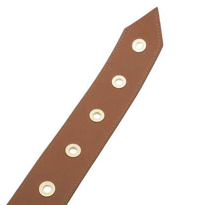 Louis Vuitton Tan Tie The Knot Eyelets Belt 32